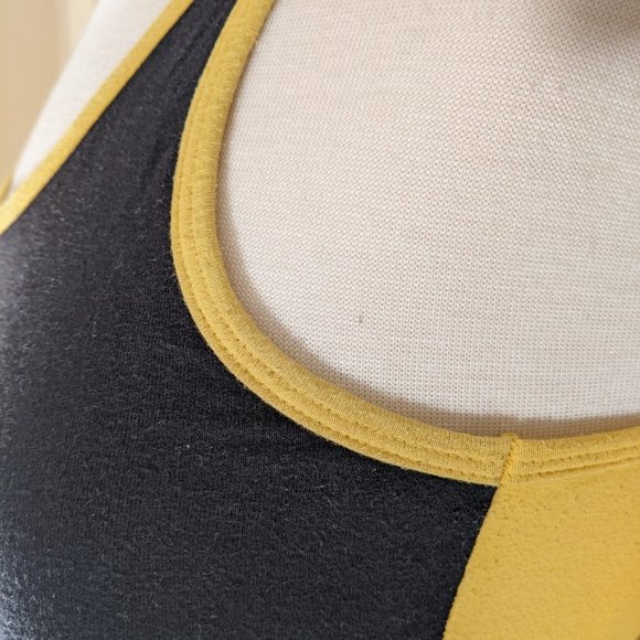 Zumba Black and Yellow top. Medium Size - Picture 8 of 16